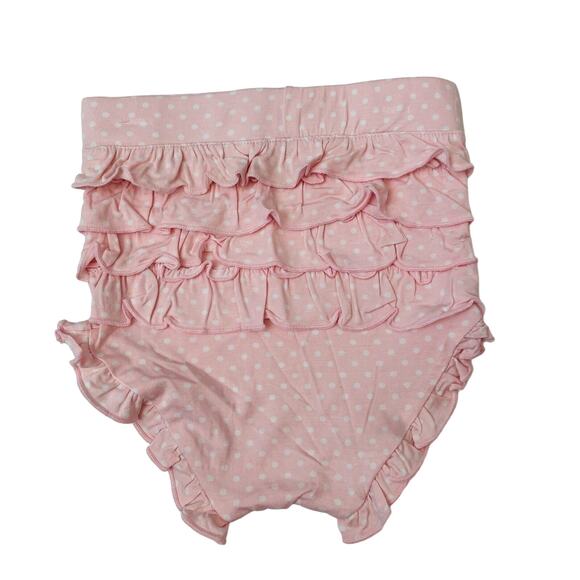 NWT Posh Peanut Size 5T Bellamy Ruffled Capsleeve Henley - Picture 4 of 4